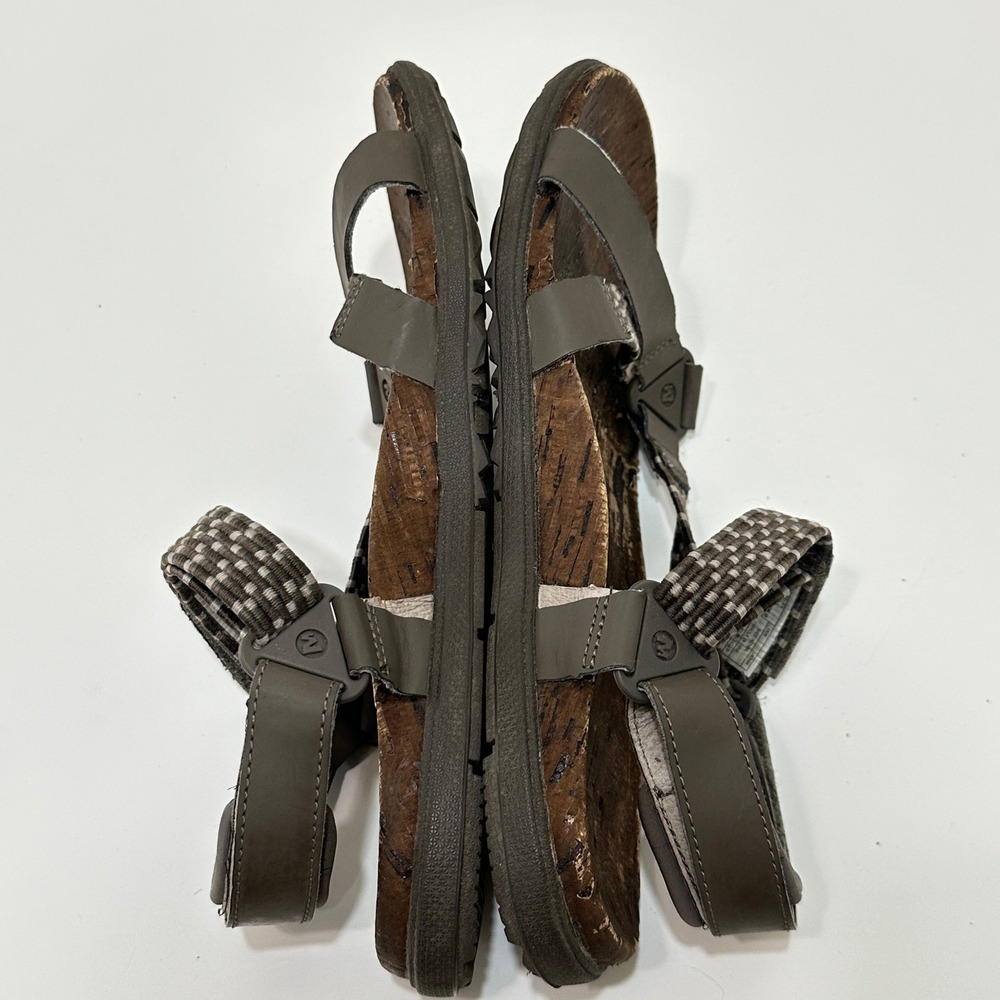 Merrell Boulder Performance Footwear Sandals Womens 9 Brown‎ Cork Outdoor Trail - Picture 11 of 12